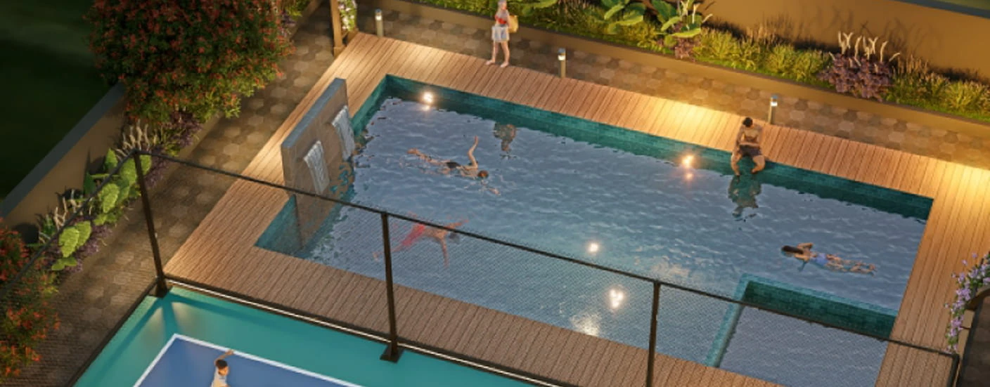 Renuka Brzee Ravet Swimming Pool Image
